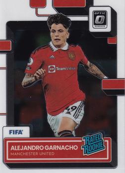 Alejandro Garnacho Manchester United Panini Donruss Soccer 2022/23 Optic Rated Rookies #199